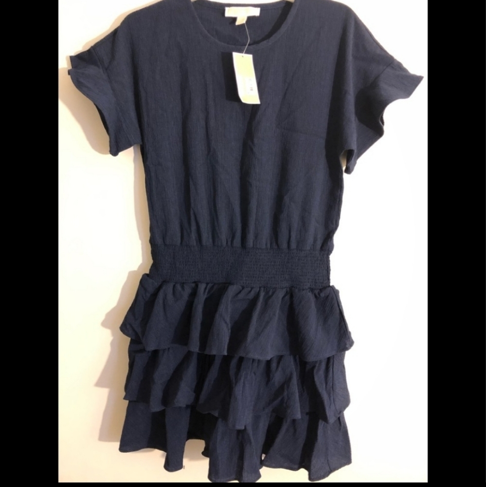 Brand new Michael Kors dress size M,navy.